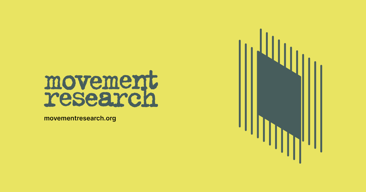 Movement Research (@movementresearch) • Instagram photos and videos