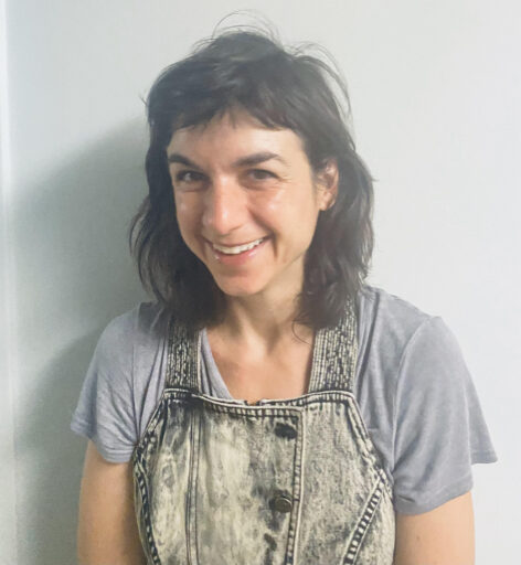 Molly Lieber smiles at the camera. Photo courtesy of the artist.