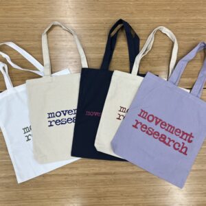 Movement Research Tote Bags