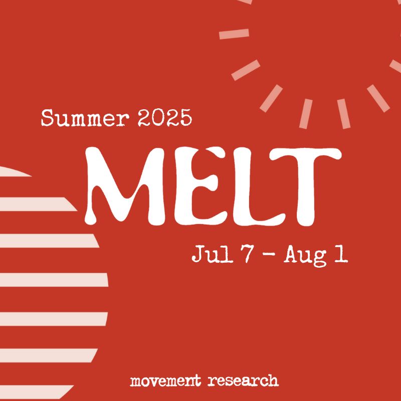 A red graphic with Summer MELT dates. Jul 7 through Aug 1.