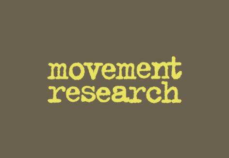 MR Logo in bright yellow on a brown background