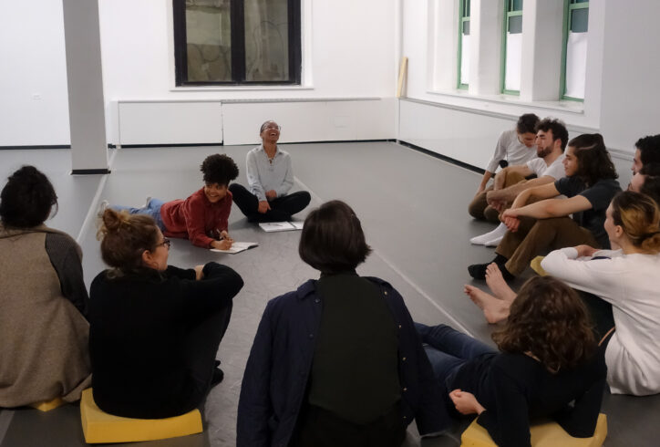 2019; Open Performance; feed back circle. Photo by Harry Shunyao Zhang.09