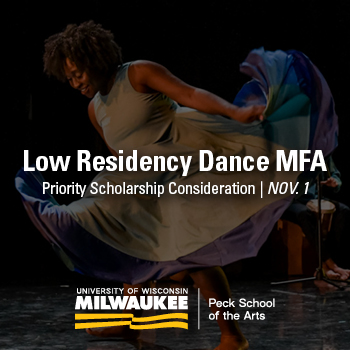 PSOA_Dance MFA - Critical Correspondence Ad 2026 350x350